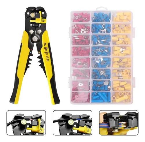 KIT PROFESIONAL DE CONEXIONES ELÉCTRICAS 400+ PIEZAS