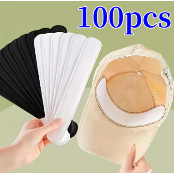Bandas absorbentes de sudor para gorra x100