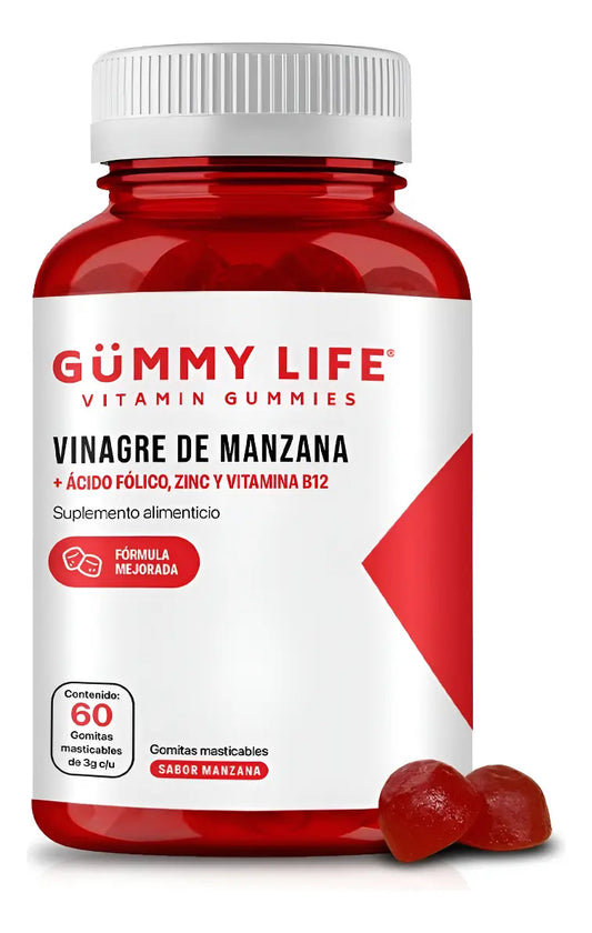 Garganta Libre™ – Gomitas Masticables de Vinagre de Manzana X2