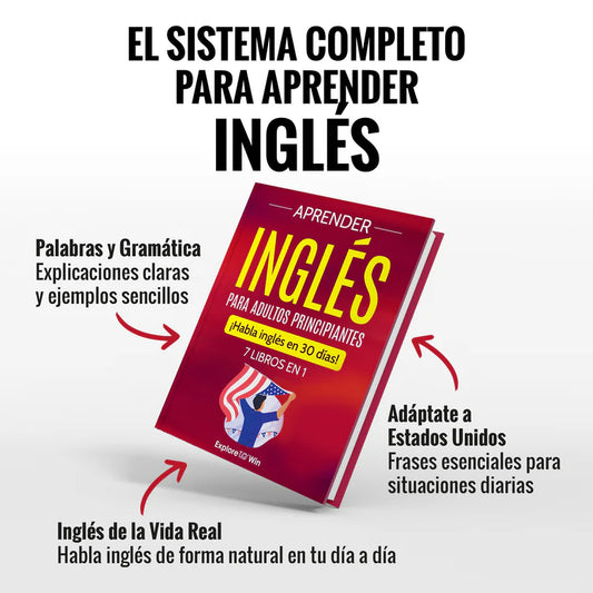 Libro: Aprender inglés para adultos principiantes: 7 libros en 1: Habla inglés en 30 días